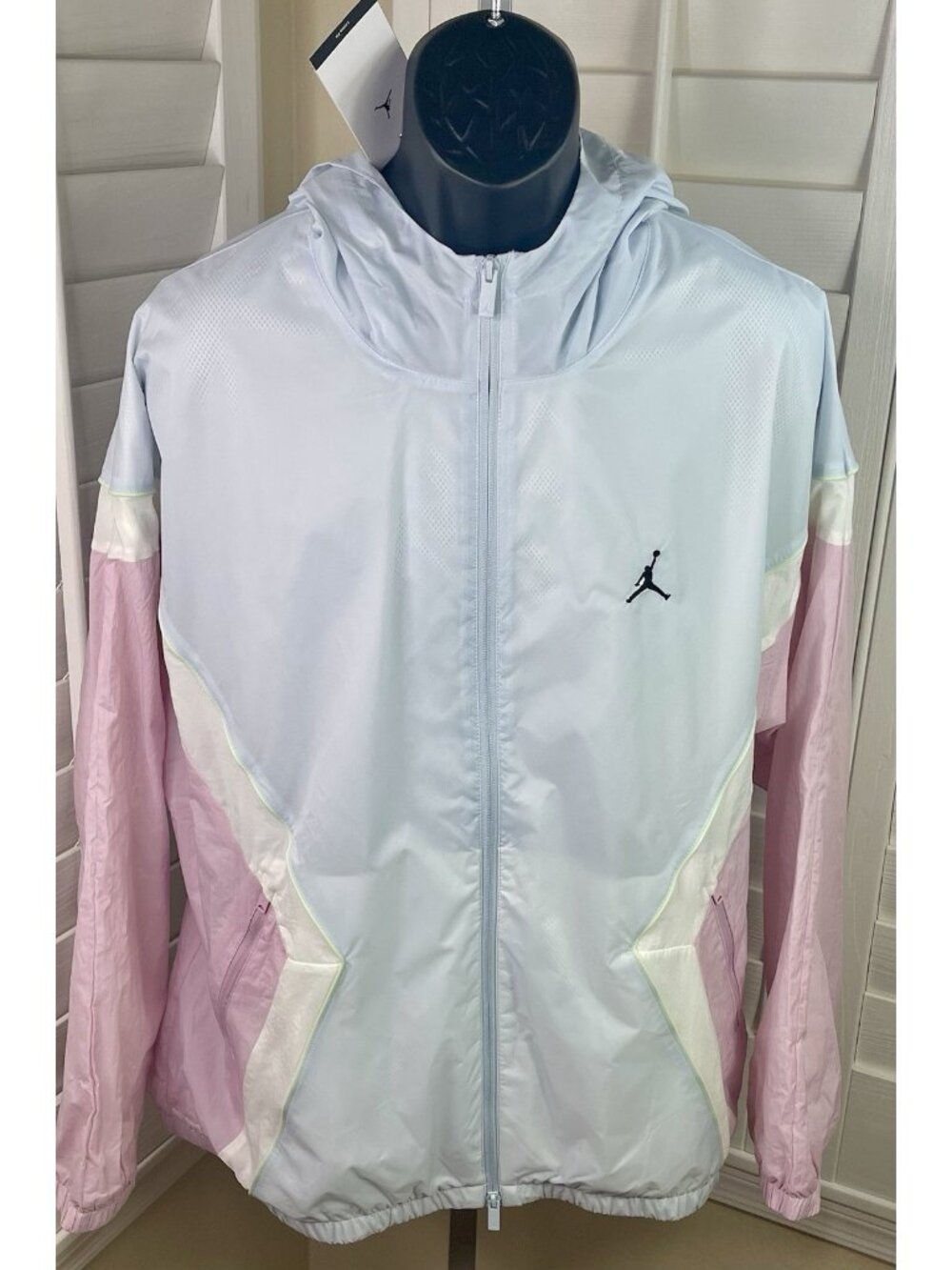 Nike Jordan Brooklyn Windbreaker Jacket W/Hood HF9333-472 - Men’s 2XL - NWT $110